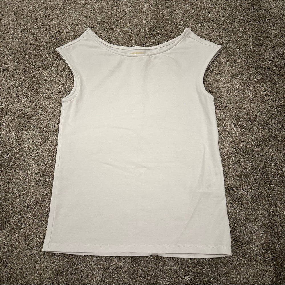 madewell scoopneck cap sleeve tee